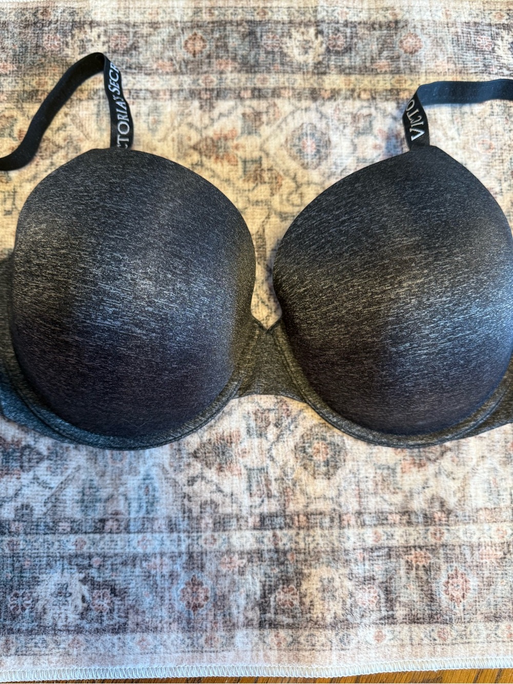 Victoria's Secret Charcoal Heather Push-Up Bra
